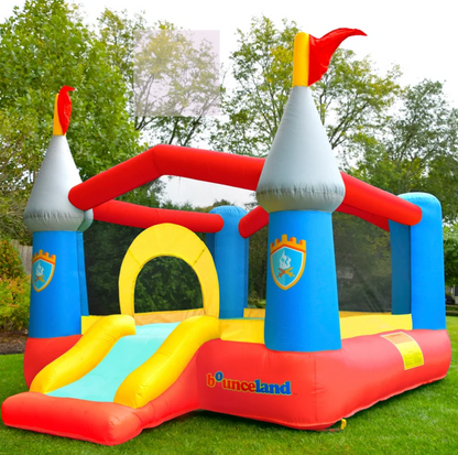 Bounce House with Slide and Air Blower