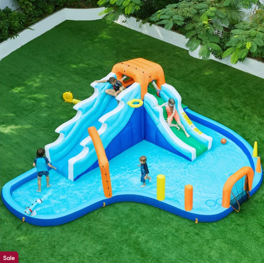 20' x 15' Inflatable Water Slide with Air Blower