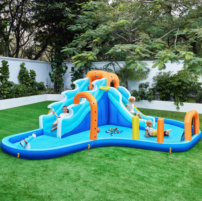 20' x 15' Inflatable Water Slide with Air Blower