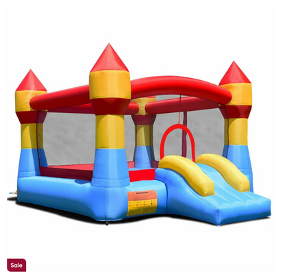 Bounce House with Air Blower 9.21' x 12.17'