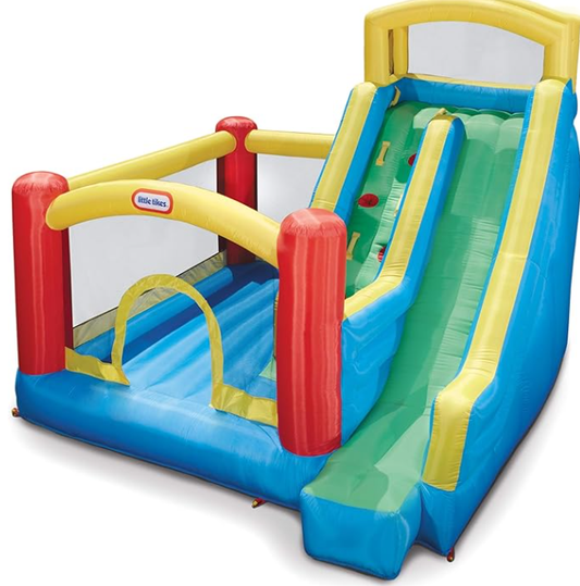 Little Tikes Giant Inflatable Slide Bouncer with Heavy Duty Bouncer